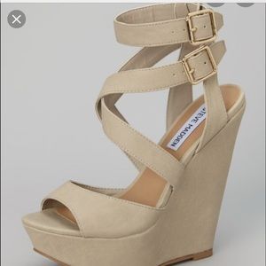Xfoliate Steve Madden High Wedge